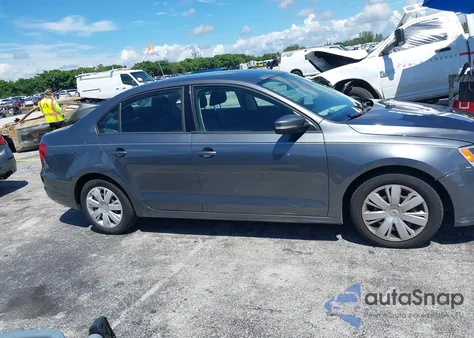 2012 Volkswagen Jetta 2.5L Se z USA, uszkodzony, nr VIN 3VWDX7AJ0CM301234